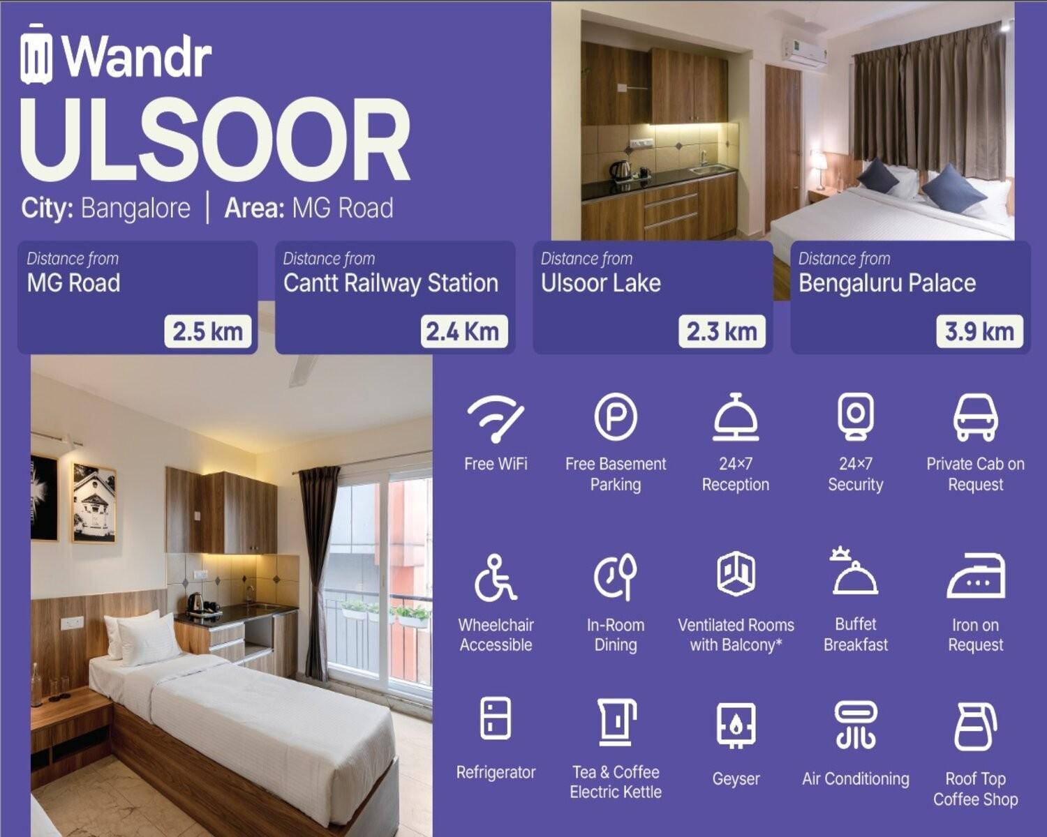 Wandr Hotel- Near Mg Road 벵갈루루 외부 사진